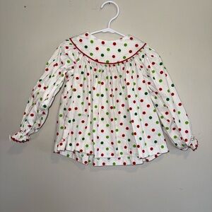 2T Christmas Blouse